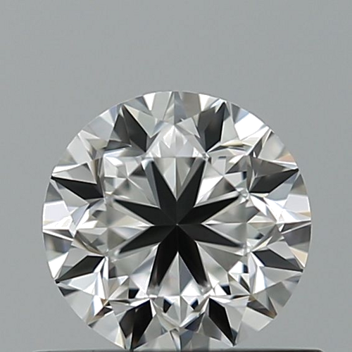 0.5 carat E-VVS1 GD cut Natūralus Round Deimantas (1)
