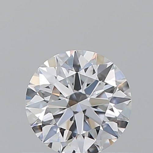 0.51 carat D-VVS1 Excellent cut Natūralus Round Deimantas (1)