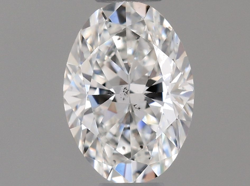 0.4 carat F-SI2 Natūralus Oval Deimantas (1)