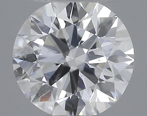 0.4 carat F-SI2 Excellent cut Natūralus Round Deimantas (1)