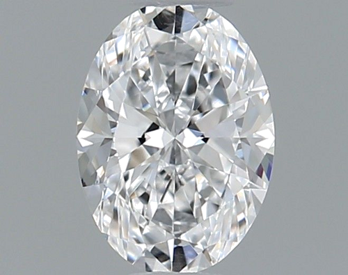 0.4 carat D-VS1 Natūralus Oval Deimantas (1)