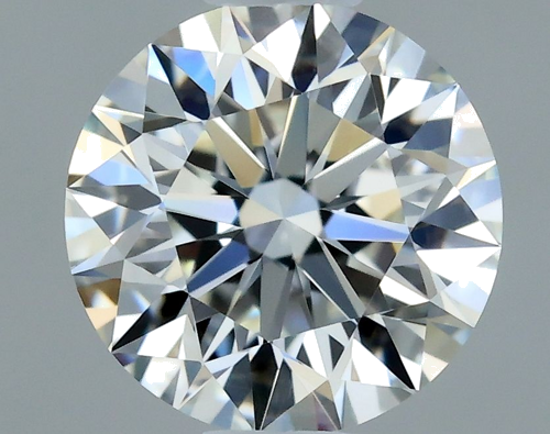 0.5 carat H-VVS2 Excellent cut Natūralus Round Deimantas (1)