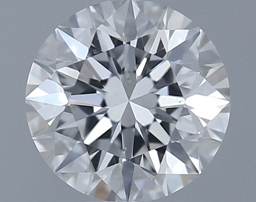 0.5 carat F-SI1 Excellent cut Natūralus Round Deimantas (1)