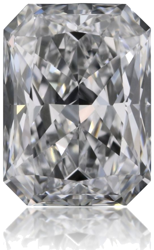 0.41 carat D-VS2 Natūralus Radiant Deimantas (1)