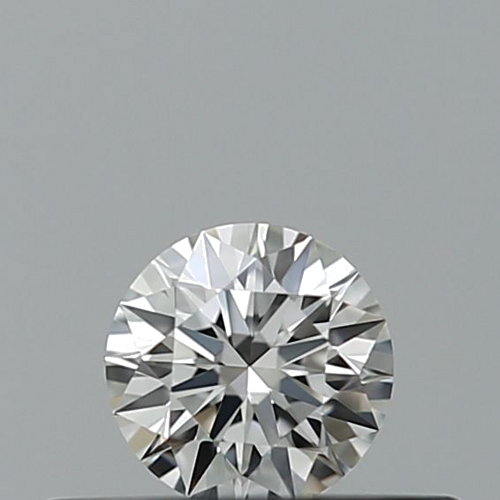 0.19 carat F-VVS2 Excellent cut Natūralus Round Deimantas (1)