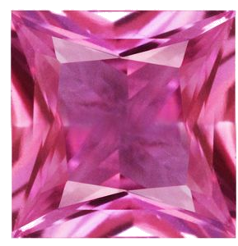 0.59 carat PINK Square Safyras (1)