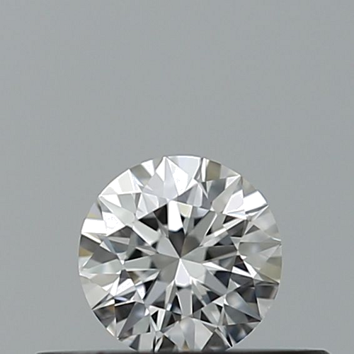 0.19 carat E-VVS2 Excellent cut Natūralus Round Deimantas (1)