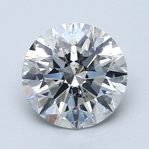 1.73 carat F-SI2 Excellent cut Natūralus Round Deimantas (1)