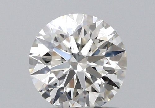 0.5 carat I-VS2 Excellent cut Natūralus Round Deimantas (1)