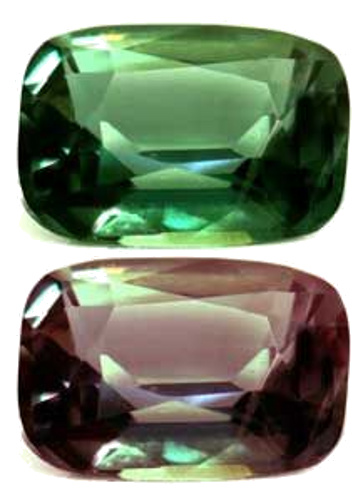 0.42 carat GREEN Cushion Alexandrite (1)
