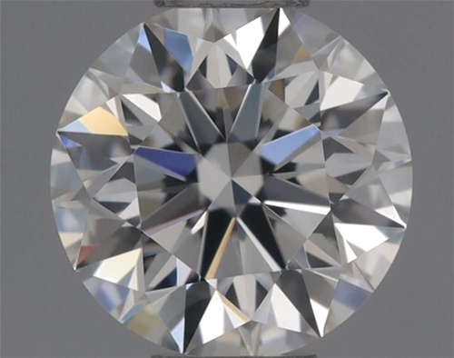 0.41 carat H-VVS1 Very Good cut Natūralus Round Deimantas (1)
