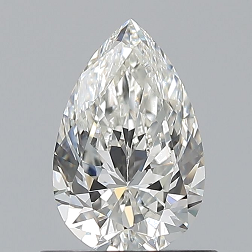 0.7 carat G-VS1 Natūralus Pear Deimantas (1)