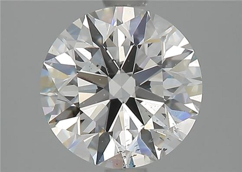 1.55 carat G-SI1 Excellent cut Natūralus Round Deimantas (1)