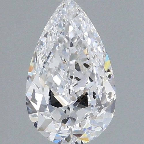0.3 carat D-SI2 Natūralus Pear Deimantas (1)