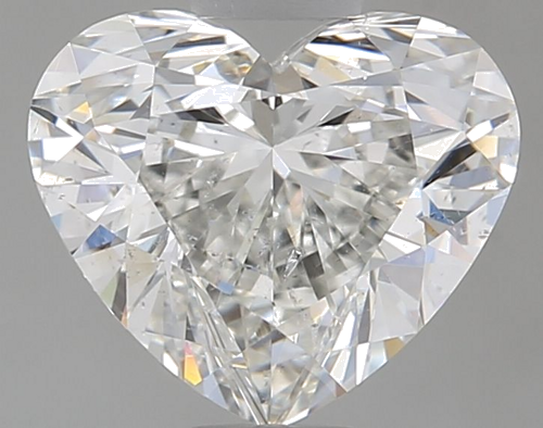 1.02 carat H-SI2 Natūralus Heart Deimantas (1)