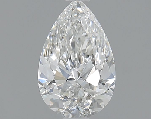 1.0 carat G-VS1 Natūralus Pear Deimantas (1)