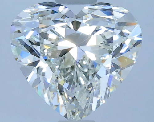 1.0 carat I-VVS2 Natūralus Heart Deimantas (1)
