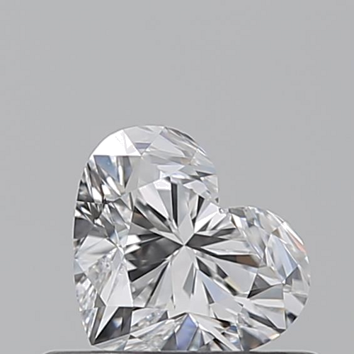0.5 carat D-VVS1 Natūralus Heart Deimantas (1)