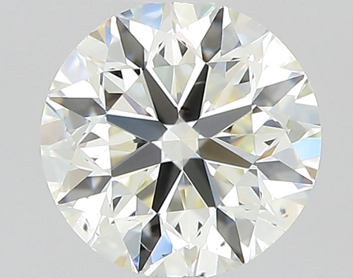 0.5 carat K-SI1 Very Good cut Natūralus Round Deimantas (1)