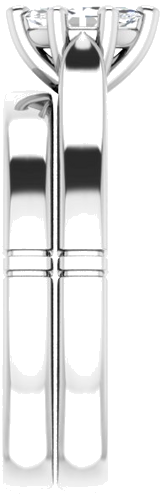 Sužadėtuvių Žiedas „Solitaire“ 585 Baltojo Aukso Marquise 7mm x 3.5mm (9)