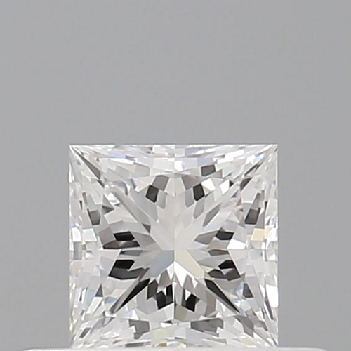 0.4 carat E-VVS1 Natūralus Princess Deimantas (1)