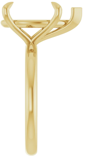Sužadėtuvių Žiedas „Claw-Prong Solitaire“ 10k yellow gold Pear 15mm x 10mm (4)