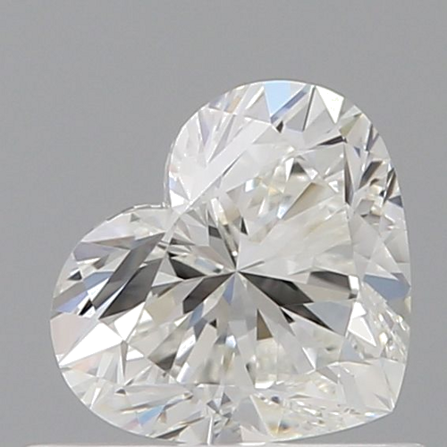0.5 carat H-VVS1 Natūralus Heart Deimantas (1)