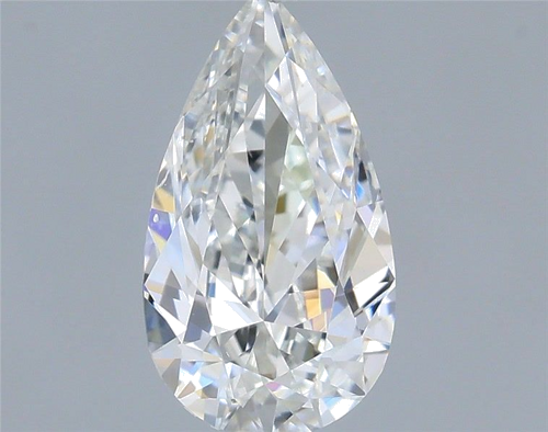 0.5 carat G-SI2 Natūralus Pear Deimantas (1)