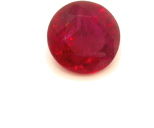 0.59 carat RED Round Rubinas (1)