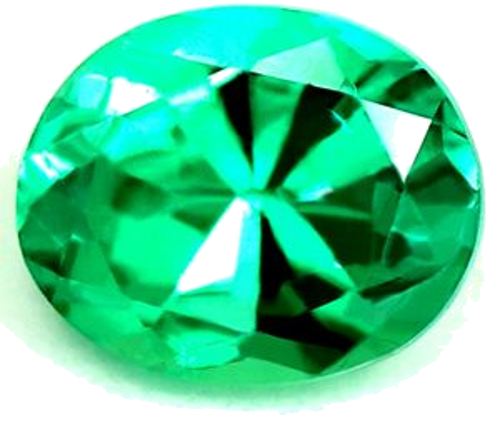 0.31 carat GREEN Oval Smaragdas (1)