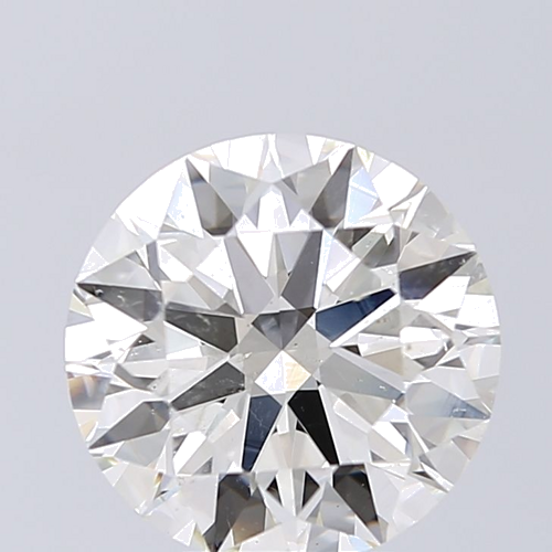 4.04 carat K-SI2 Excellent cut Natūralus Round Deimantas (1)