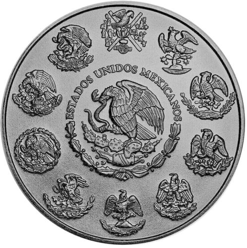 1 oz La Catrina - Libertad (Art of Color collection) цветная серебряная монета (3)