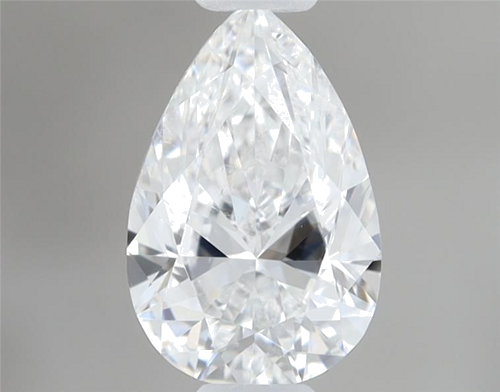 0.45 carat E-SI1 Natūralus Pear Deimantas (1)