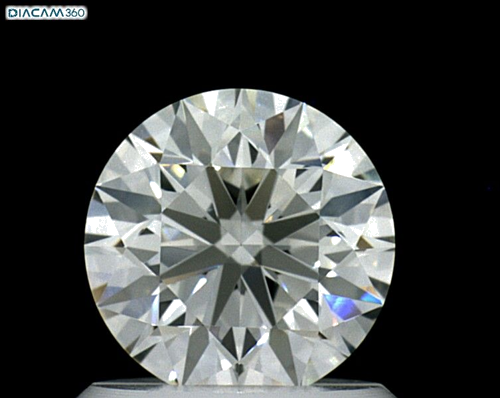 0.96 carat I-VVS1 Excellent cut Natūralus Round Deimantas (1)