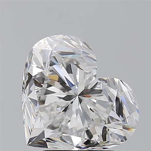 4.03 carat D-VS1 Natūralus Heart Deimantas (1)