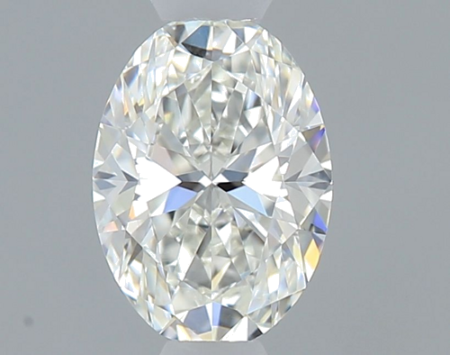 0.43 carat H-VVS2 Natūralus Oval Deimantas (1)