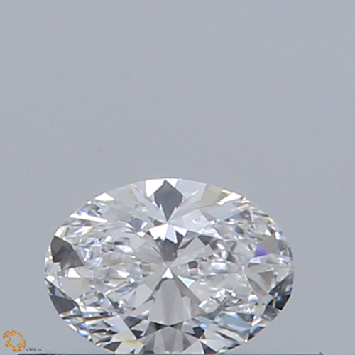 0.24 carat D-VS2 Natūralus Oval Deimantas (1)