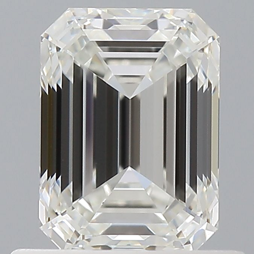 0.9 carat H-VVS2 Natūralus Emerald Deimantas (1)