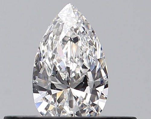 0.24 carat E-VS1 Natūralus Pear Deimantas (1)