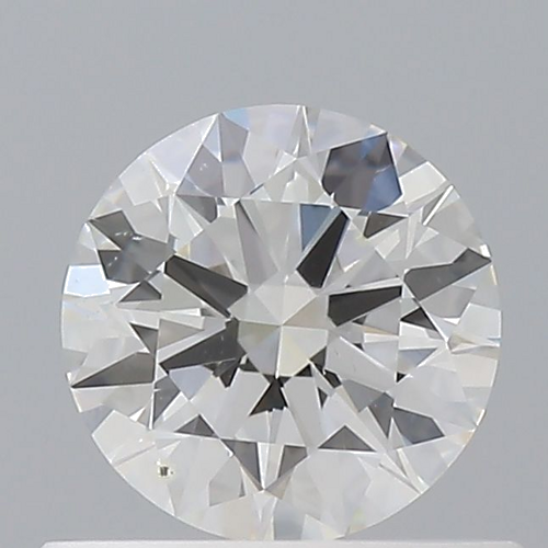 0.54 carat G-SI2 Excellent cut Natūralus Round Deimantas (1)