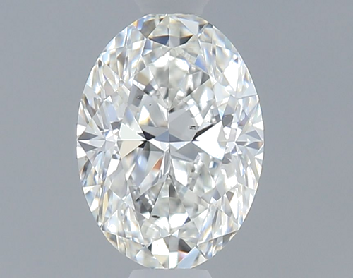 0.5 carat G-SI1 Natūralus Oval Deimantas (1)