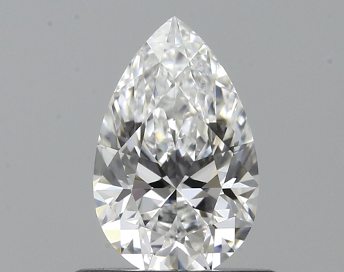 0.54 carat D-IF Natūralus Pear Deimantas (1)