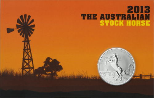 1 oz Horse 2013 Australia Silver Coin (1)