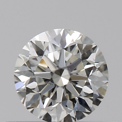 0.45 carat J-SI1 Very Good cut Natūralus Round Deimantas (1)