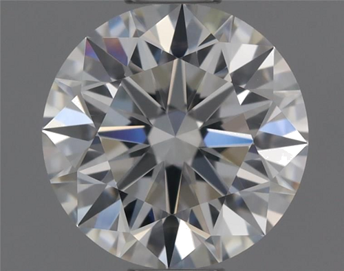 0.66 carat F-VVS1 Excellent cut Natūralus Round Deimantas (1)
