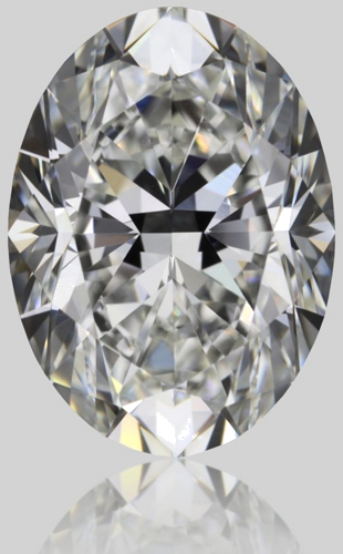 1.01 carat H-VVS2 Natūralus Oval Deimantas (1)