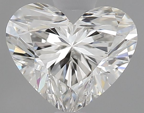 0.8 carat H-IF Natūralus Heart Deimantas (1)