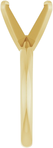 Sužadėtuvių Žiedas „Solitaire“ 14k yellow gold Round 11.2mm (3)