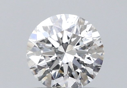 0.44 carat F-SI2 Excellent cut Natūralus Round Deimantas (1)
