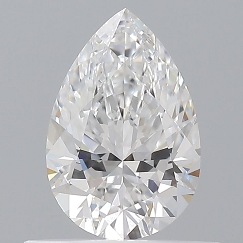 0.53 carat D-VS1 Natūralus Pear Deimantas (1)